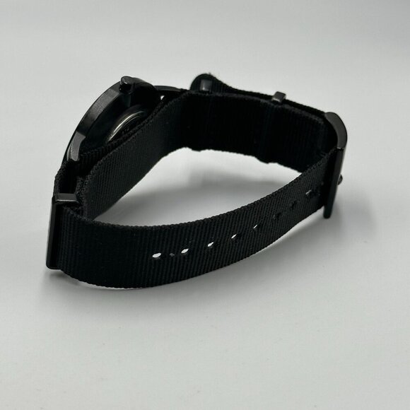 MVMT San Vicente Watch Women Black Nylon Slip Thru Band New Battery 10 Inch - Picture 9 of 13